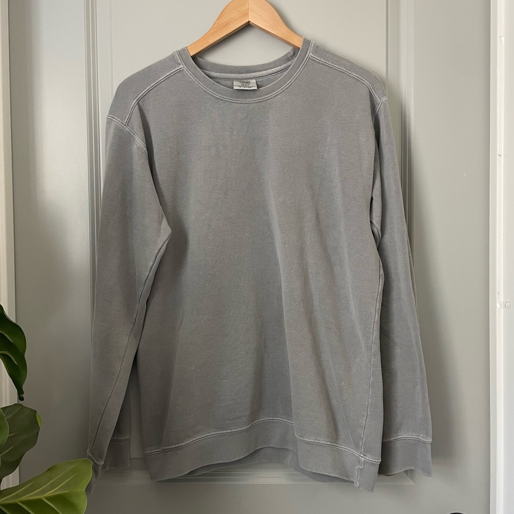 Light Grey Comfort Colors Sweatshirt